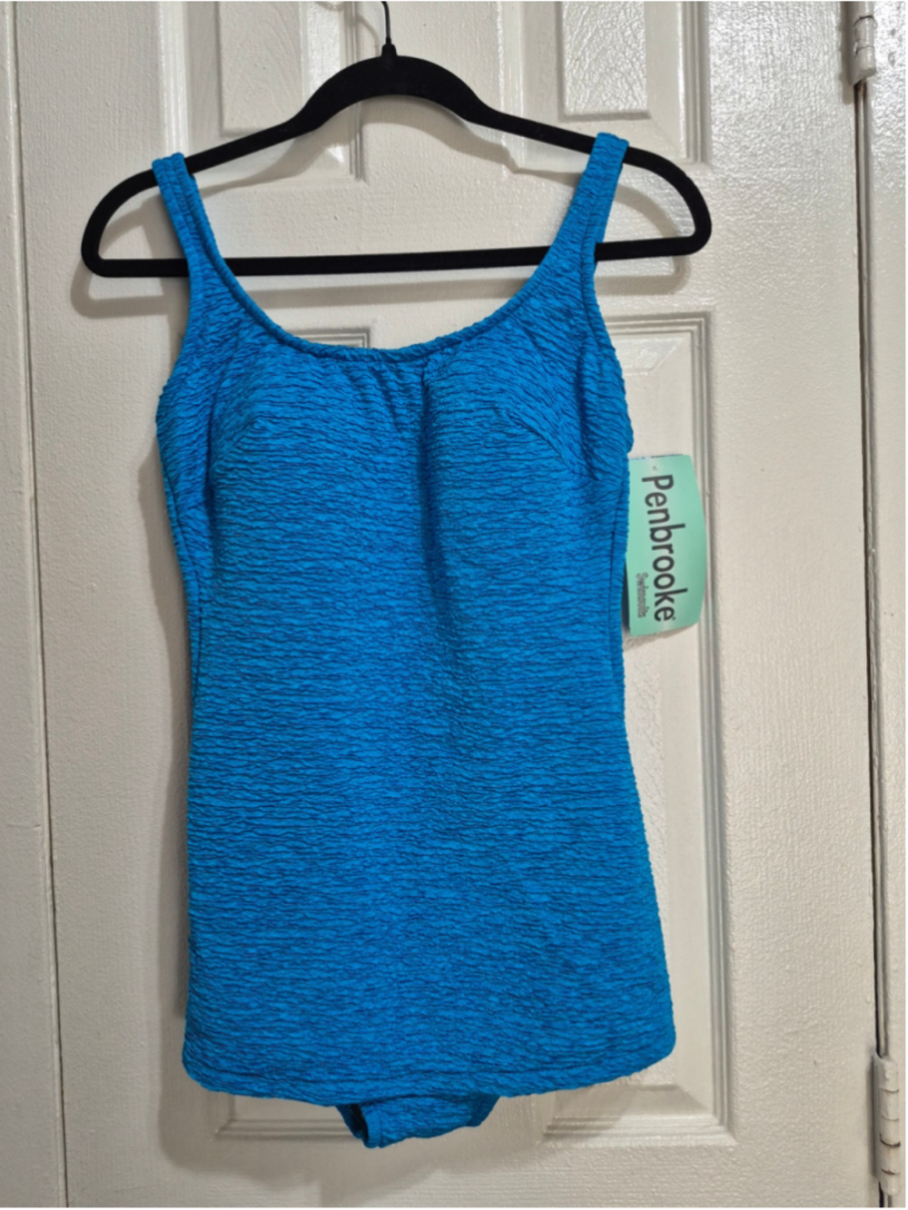 Women's Penbrooke One Piece Swimsuit Blue Size 16